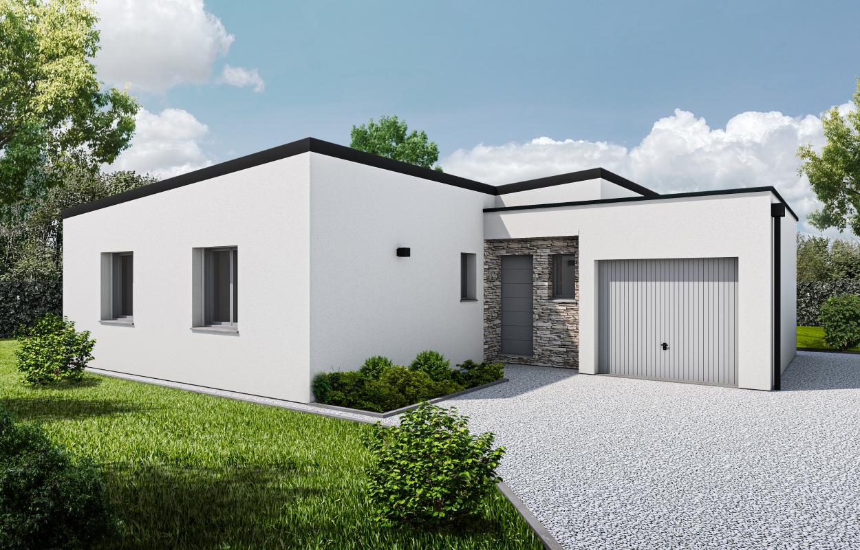 Plain-pied 4 : 79 m²
